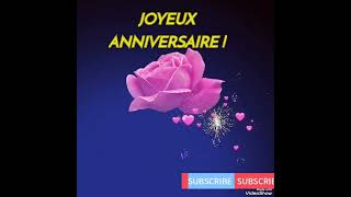 HAPPY BIRTHDAY  Jolie carte virtuelle danniversaire  jolis effets 🤩 [upl. by Arec286]