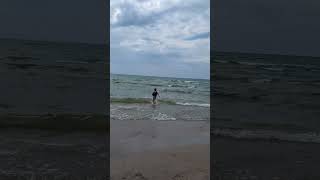 Sauble beach Ontario Canada  What beautiful clean water beach [upl. by Junno]