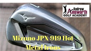 Mizuno JPX 919 Hot Metal Iron Review [upl. by Rillis]