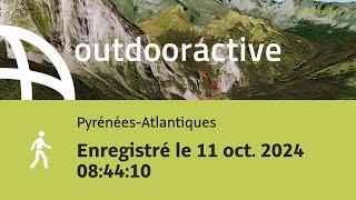 randonnée dans les PyrénéesAtlantiques Enregistré le 11 oct 2024 084410 [upl. by Latia]