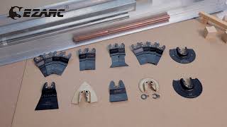 Best Multi Tool Blades You Will Ever Buy  EZARC Carbide Teeth Oscillating Tool Blades [upl. by Ttezil]