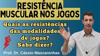 Resistência muscular nos jogos desportivos vamos entender quais são [upl. by Desmond308]