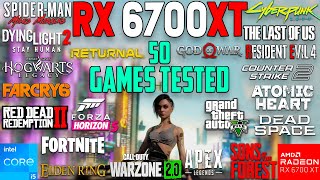 i5 12400F  RX 6700 XT 1440P Gaming Test 2023  Incredible FPS and Visuals [upl. by Raeann72]