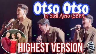 OTSO OTSO cover BY STELL AJERO SB19  NEWFRONTIER THEATER  02Mar2024 🎙️ [upl. by Neb]