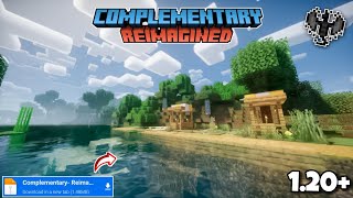 Complementary Reimagined Shader for Minecraft PE 120  RTX SHADER FOR MCPE RENDER DRAGON [upl. by Analos]