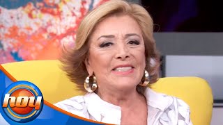 Sylvia Pasquel habla de la salud de su mamá Silvia Pinal ’Es una guerrerita muy cuidada’  Hoy [upl. by Auburn360]