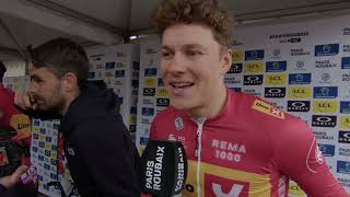 Jonas Abrahamsen  Interview at the start  Paris  Roubaix 2024 [upl. by Bull]