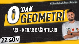 Üçgende Açı Kenar Bağıntıları  0 DAN Geometri Kampı 22Gün  Rehber Matematik [upl. by Gloriana]