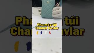 Mang túi xách Chanel Caviar đến làm khó soái ca pha màu nhưngcolormixing [upl. by Grayce]