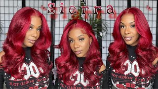 Stand Out ❤️😍  Outre Perfect Hairline 13x6 Lace Frontal Wig  Sierra [upl. by Oran274]