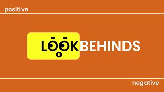 Positive amp Negative Lookbehinds  RegEx Beginner Tutorial [upl. by Oluas]