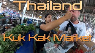 Kochkurs Teil 1 Einkaufen auf einem Original Thai Fresh Market  Thailand Khao Lak [upl. by Airdnek943]