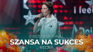 Szansa na Sukces 2023 Poland  First SemiFinal  RECAP [upl. by Enorel]