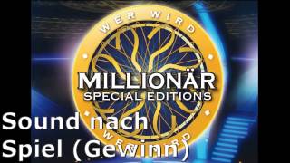 Wer wird Millionär Soundtracks 23  Sound nach Spiel Gewinn [upl. by Daj746]