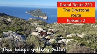 GR 221  The Drystone Route  Better than ever expected  Part 2 [upl. by Suzetta60]