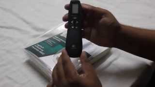 Logitech Professional Presenter R800 Unboxing [upl. by Atnes]