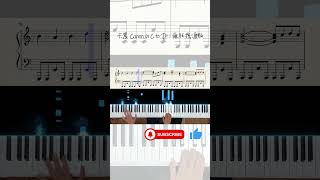 Piano Cover 卡農 Canon in C to D｜瘋狂搖滾版 piano pianomusic pianocover cancon [upl. by Jona514]