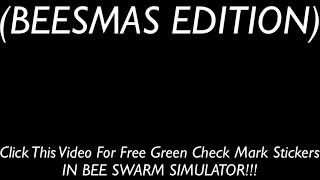 HOW TO GET FREE GREEN CHECK MARK STICKERS IN BEE SWARM SIMULATOR [upl. by Ahsiral]