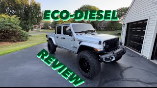 Jeep Gladiator EcoDiesel 6 month review Pros vs Cons [upl. by Nerac]