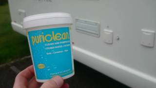 Motorhome and caravan fresh water system purification with puriclean keeping the system hygienic [upl. by Urbas]