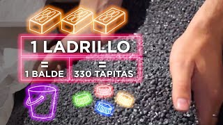 ¿Cómo se fabrican los ladrillos plásticos [upl. by Seiden]