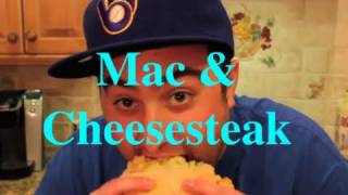 Fatt Matts Kitchen  Mac and Cheesesteak [upl. by Bogart]