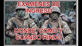 😨📑EXAMENES DE INGRESO 2020 ESCUELA DE SUBOFICIAL EJERCITO📑🇦🇷💂 [upl. by Maribelle]