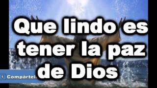 Que Lindo es tener la Paz de Dios PistaRoberto Orellana20142015 [upl. by Philemol662]