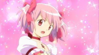 Madoka Magica Magia Record  Madoka transformation Bluray [upl. by Nelyak]