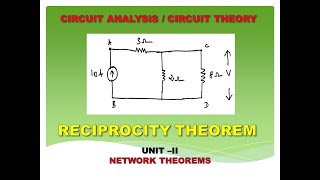 Reciprocity theorem  Reciprocity theorem solved problem  Circuit analysis  Circuit theory [upl. by Ydnolem]