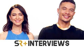 Ismael Cruz Córdova amp Nazanin Boniadi Interview LOTR Rings of Power [upl. by Seidnac]