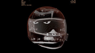 How does a CTscan of a motorcycle helmet look like [upl. by Vinni880]