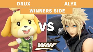 WNF 47  Drix Isabelle vs ALYX Cloud Winners Side  Smash Ultimate [upl. by Engapmahc861]