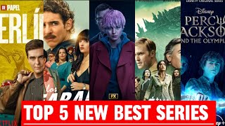 Top 5 New Best Web Series Review in Hindi  Berlin  Percy Jackson  Los Farad  Monarch  Tv Shows [upl. by Gayler511]