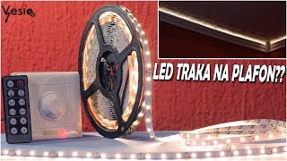 Postavljanje LED trake na plafon [upl. by Lissak]