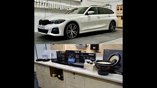 BMW 3 Series Serious SQ Audio System Upgrade Introduction  Steg Helix Focal [upl. by Enniotna]