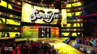 Samoa Joe Returns To Raw  Massive JOE Chants [upl. by Jentoft]