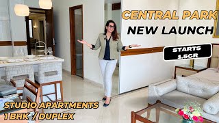 Central Park New Launch Studio Apartments Flower Vallyrealestatecentralparkgurgaonproperties [upl. by Akimahc256]