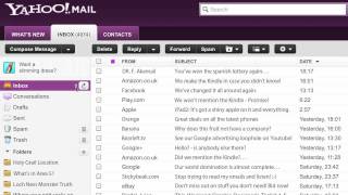 How to find unread emails in Yahoo [upl. by Ashlan]