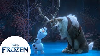 Olaf Retells the Story of Disneys Frozen  Frozen [upl. by Mairem]