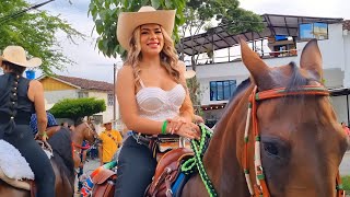 Cabalgata en Buga Colombia de la Feria 71 Julio 18 del 2024 [upl. by Idelson]