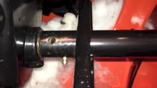 Ariens deluxe 30 broken shear pin on snow blower [upl. by Killarney914]