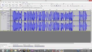 How to clean or fix voice in audacity remove background noise and more [upl. by Yarg182]