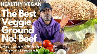 Best Healthy Vegan Veggie Ground Meat Substitute [upl. by Sidman575]