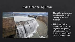 Spillways  Types and Energy dissipation [upl. by Rraval]