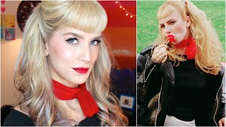 Cry Baby Wanda Costume Tutorial Hair  Makeup  Outfit  LeighAnnSays [upl. by Leehar]