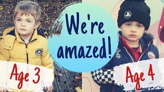 Our Nonverbal Autistic Sons Amazing Progress From Age 3 To Age 4 [upl. by Yrdua29]