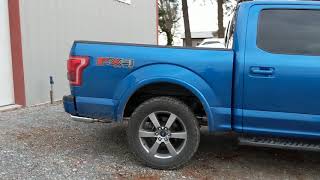 Ghost Cam 2015 F150 with Borla S Type Exhaust [upl. by Akimet]