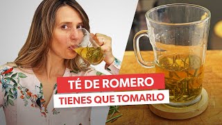 Los poderosos beneficios del TÉ DE ROMERO [upl. by Barthol]