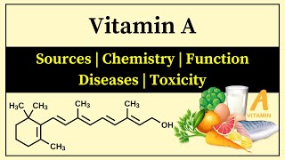 Vitamin A Biochemistry Lecture In Hindi Urdu  Vitamin A Functions Sources And Deficiency  Vitamins [upl. by Barraza449]